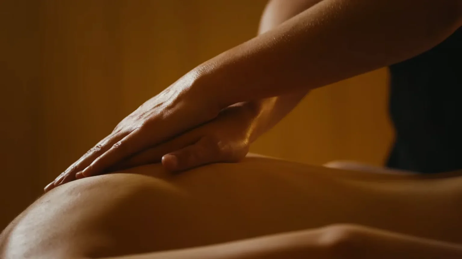 Massage au spa du domaine